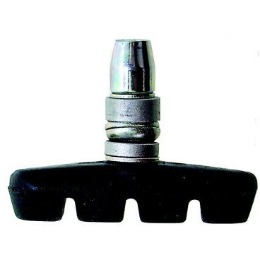 Тормозные колодки для велосипеда M-Wave, 55 мм, с крепежом, симметричные, черные, 5-361754
