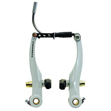 Фото Тормозной набор для велосипеда PROMAX передние+задние V-brake 110мм алюминий белые 5-360831