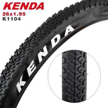 Покрышка для велосипеда KENDA 26"х1.95 (50-559) K1104 средний 50 FIFTY 60TPI STICK DTC 5-523351