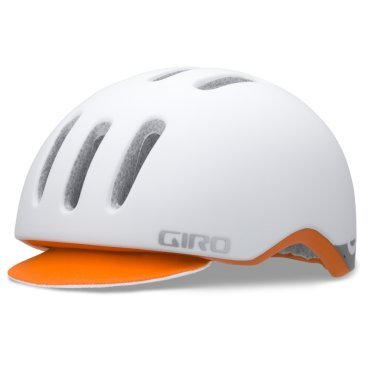 Велошлем Giro REVERB white/orange retro, GI2039584