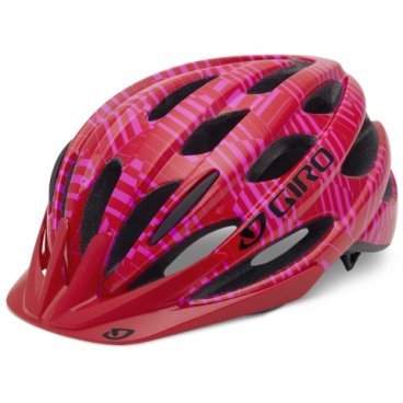 Детский велосипедный шлем Giro RAZE red/rhodamine descent 50-57 см