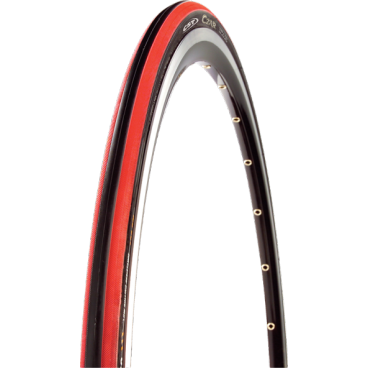 Покрышка для велосипеда CST 700х25C, C1406 Czar Wire Black/Red TB86395500