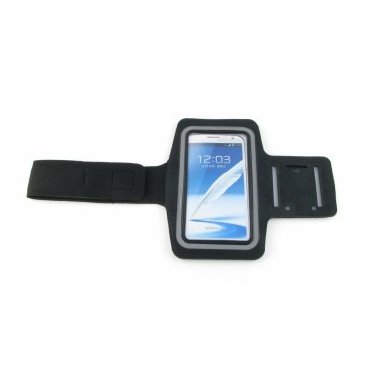Фото Держатель-чехол водозащитный Vinca Sport, на руку, для Galaxy Note/Note2, N 7100, чёрный, AM 05 black