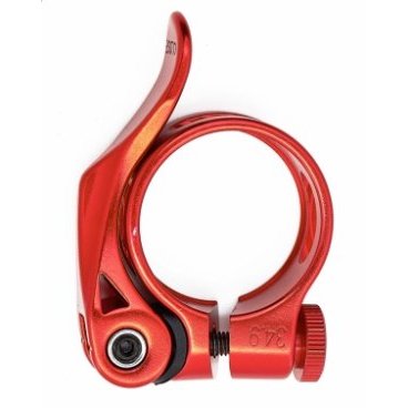 Зажим подседельного штыря для велосипеда Vinca диаметр - 34.90 мм, красный, VC 88-2 red