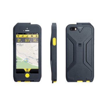 Бокс TOPEAK для iPhone  5/5s, водонепроницаемый, чёрно-жёлтый, TRK-TT9838BY