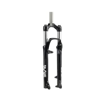 Вилка велосипедная RST Blaze TNL, 26"х 28,6, пружинно-масляная, 100 мм, V+D, черная, 1-0043