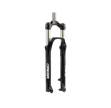 Вилка велосипедная RST Omega TNL, 26, маслянно-пружинный демпфер, черная, 6-406