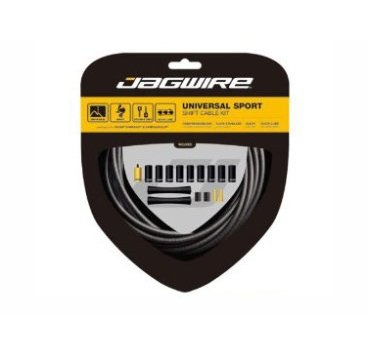 Фото Тросы с оболочками JAGWIRE Universal Sport Shift для переключателей, комплект, серый, UCK202