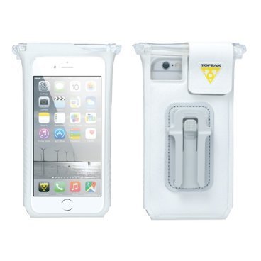 Чехол для смартфона, TOPEAK SmartPhone DryBag, для iPhone 6 Plus, водонепроницаемый, белый, TT9842W