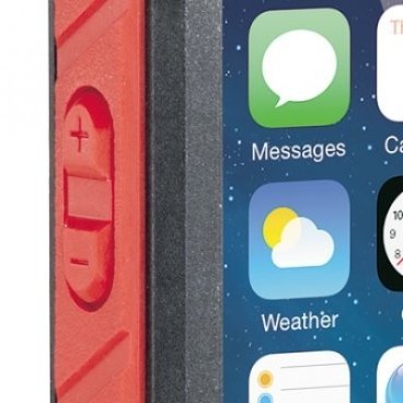 Чехол Topeak Weatherproof RideCase для iPhone 5/5S/5SE, с креплением, красный, TT9839BR