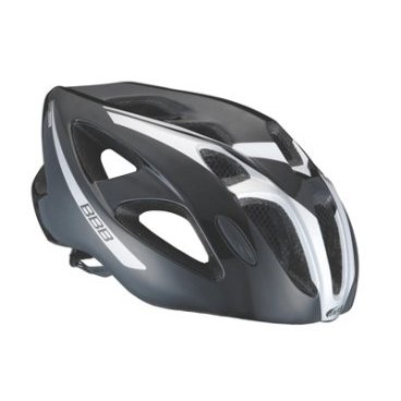 Шлем велосипедный BBB helmet Kite L, размер L, черно-серебристый, BHE-33
