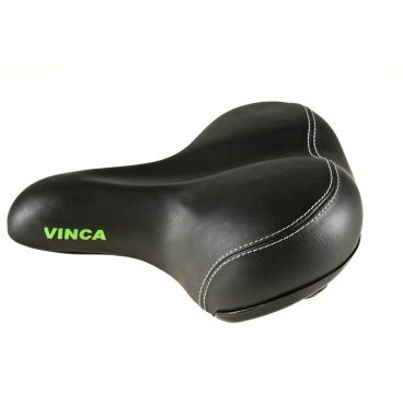 Седло велосипедное Vinca sport VS 813А, комфортное, амортизированное, VS 813А-1-005
