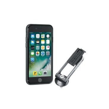 Чехол для телефона c креплением TOPEAK RideCase w/RideCase Mount for iPhone 6/6S/7, черный, TT9851B