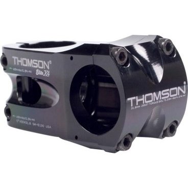 Фото Вынос велосипедный Thomson Elite X4, 50x0*x31.8 мм, шток 1-1/8", алюминий, черный, SM-E130-BK
