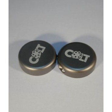 Заглушки руля Colt Lock, пара, серый, HY-ALC-105-7