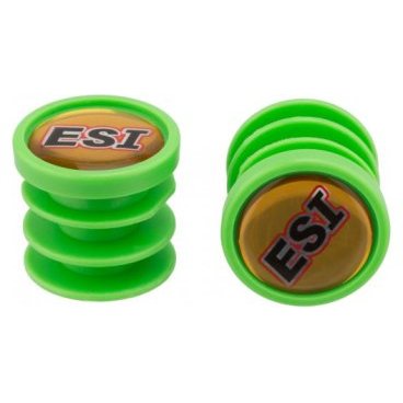 Фото Заглушки руля ESI Logo, пластик, зеленый, BP1GN