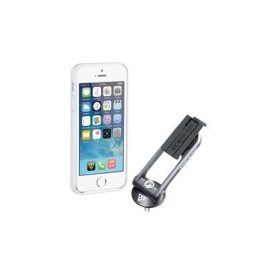 Бокс TOPEAK для смартфона  iPhone 5/5S, с креплением на руль, белый, TT9833W
