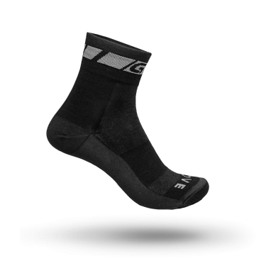 Фото Велоноски GripGrab Wool Sock, шерсть, черный, 3007MBlack