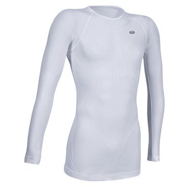 Фото Термомайка GSG Long Sleeve Seamless Underwear Jersey, белый, 01082-01-S/M