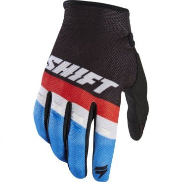 Велоперчатки Shift White Air Glove, черные, 2017, 19098-001-L