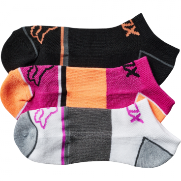 Носки женские Fox Perf No Show Socks, 3 пары, Berry Punch, 2017, 19011-307