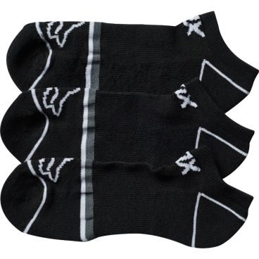 Носки женские Fox Perf No Show Socks 3 пары, черный, 2017, 19011-001