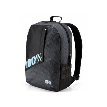 Рюкзак 100% Porter Backpack Charcoal, черный, 01002-052-01