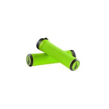 Ручки SDG Slater Lock-On Grip, неоновый зеленый, S4742