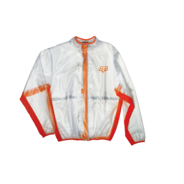 Дождевик Fox Fluid MX Jacket, оранжевый, 2019, 10033-009