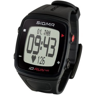 Фото Часы спортивные SIGMA SPORT iD.RUN: скорость и расстояние (на основе GPS), черные, 24800