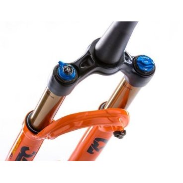 Вилка велосипедная FOX 32 Float SC, RM, F-S, 29", 100мм, Kabolt, 15x110 мм, оранжевая, 910-20-603