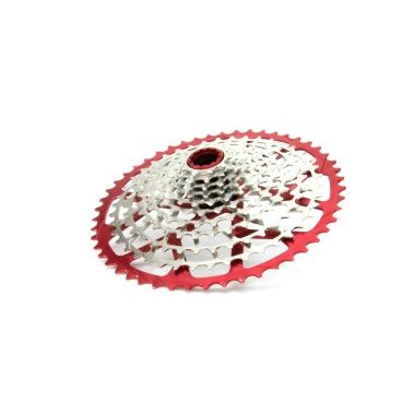 Кассета для велосипеда, Garbaruk  XD 4820011105022, 11скоростей, 10-50T, цвет красный.
