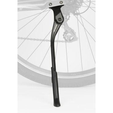 Подножка для велосипеда AUTHOR AKS-570 R40 24-29" регулируемая, задняя, одноперьевая, черная, 8-1650
