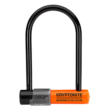 Велосипедный замок Kryptonite EVOLUTION MSGR MINI U-lock, на ключ, черный, 57825