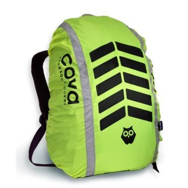 Чехол на рюкзак со световозвращающими лентами COVA™ "СИГНАЛ", цвет лимон, объем 20-40 литров, FOP55505