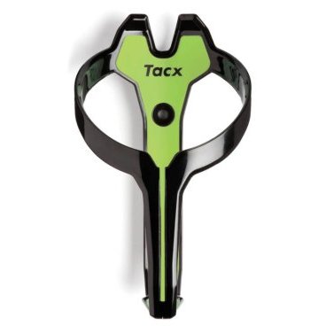 Флягодержатель велосипедный Tacx Foxy черно-зеленый, T6304.17