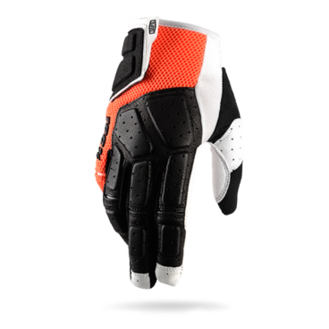 Велоперчатки 100% Simi Glove, оранжевый, 2017, 10003-006-13
