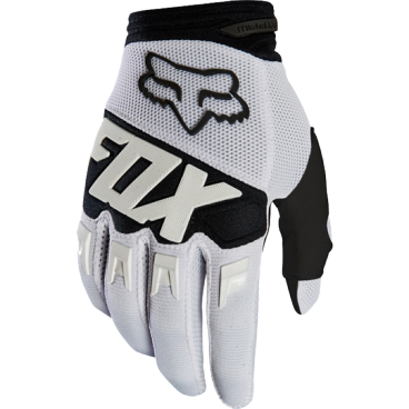 Фото Велоперчатки подростковые Fox Dirtpaw Race Youth Glove White 2019, 22753-008-XS