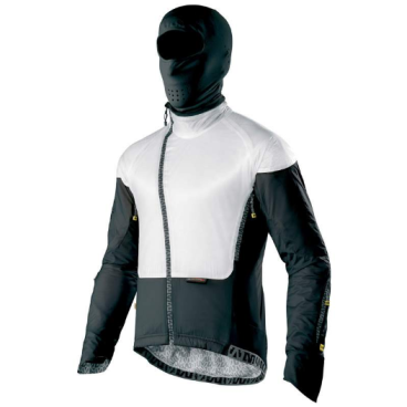 Куртка велосипедная MAVIC Propane, черно-белая, 119316