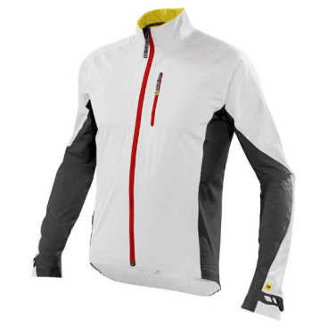 Куртка велосипедная MAVIC SPRINT H2O, бело-черная, 2015, 128161