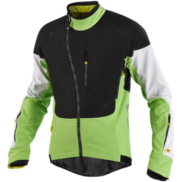 Куртка велосипедная MAVIC INFERNO, зеленая-черная, 2015, 362745