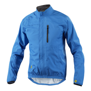 Куртка велосипедная MAVIC CROSSMAX H2O, голубая, 2015, 369761