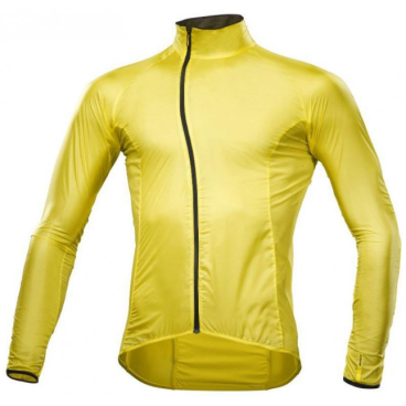 Куртка велосипедная MAVIC Cosmic Pro Wind, желтая, 2018, 393356