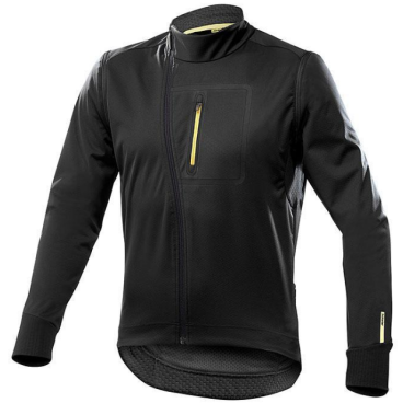 Куртка велосипедная MAVIC KSYRIUM ELITE Convertable, черная, 2018, 398102