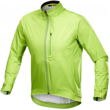 Куртка велосипедная MAVIC ESSENTIAL H2O, лайм, 2018, 401821