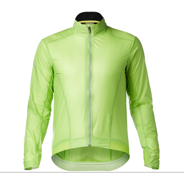 Куртка велосипедная MAVIC ESSENTIAL WIND, лайм, 2018, 401824