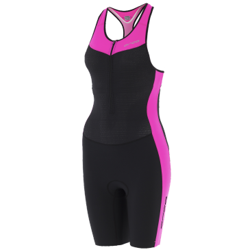 Комбинезон для триатлона Orca 226 Kompress Race suit 2016, женский, черно-розовый, DVD6