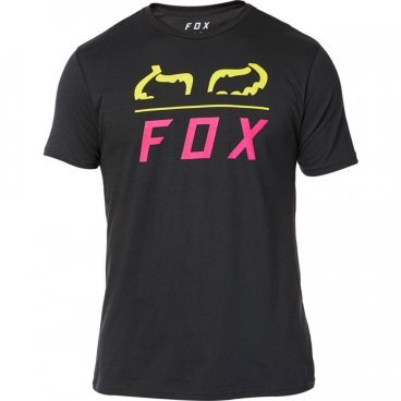 Футболка Fox Furnace Premium Tee, черно-желтый, 2019, 23110-019