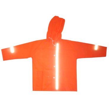 Дождевик Vinca Sport со светоотражающими полосами, DK2 orange