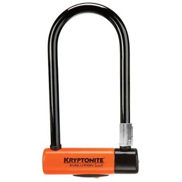 Велосипедный замок Kryptonite Evolution Standard w/ FlexFrame-U bracket U-lock, на ключ, с креплением, 720018002130